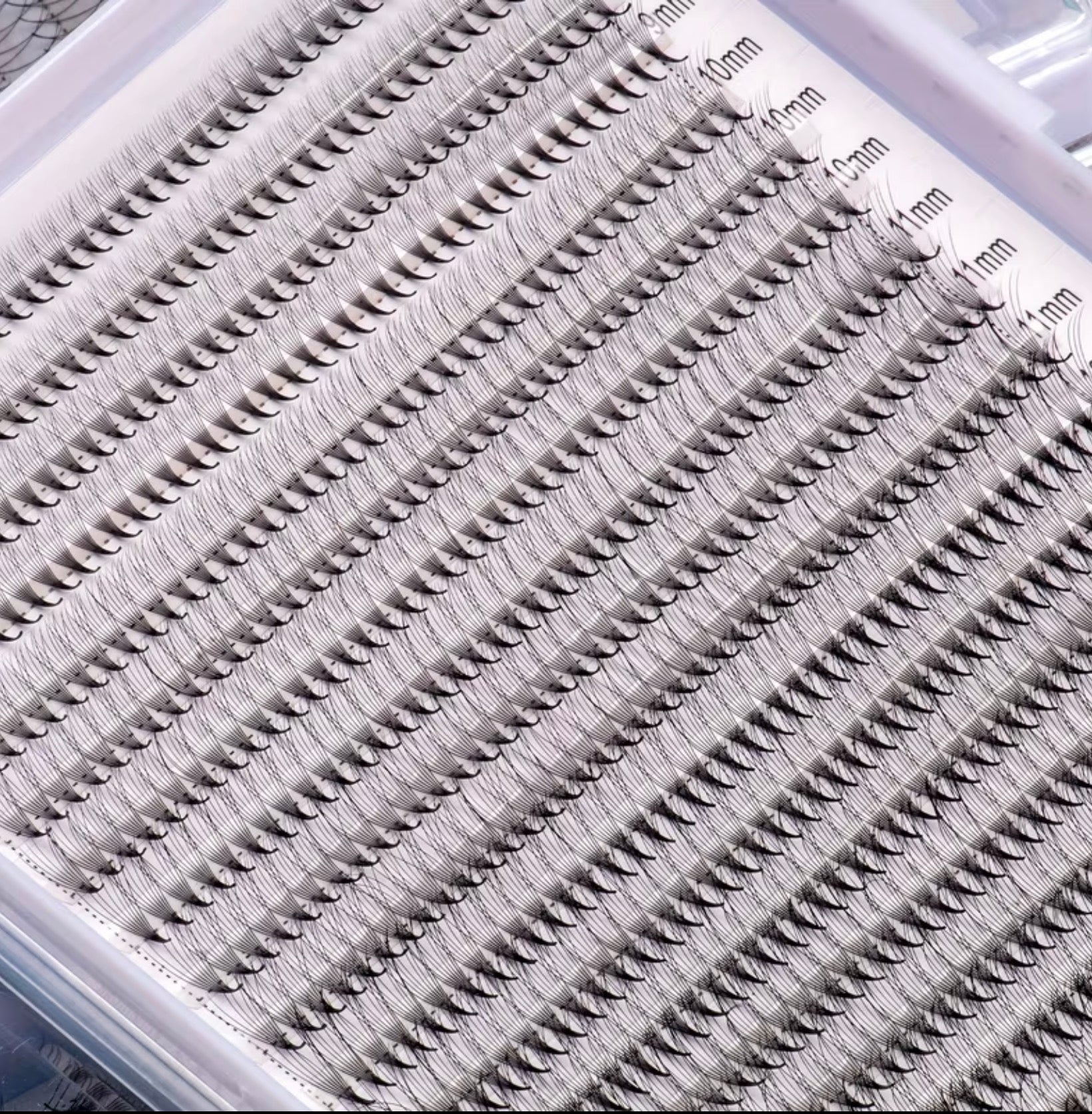 800pcs 20 Rows 3D 4D 5D 6D 8D 10D XXL Tray Handmade Russian Volume