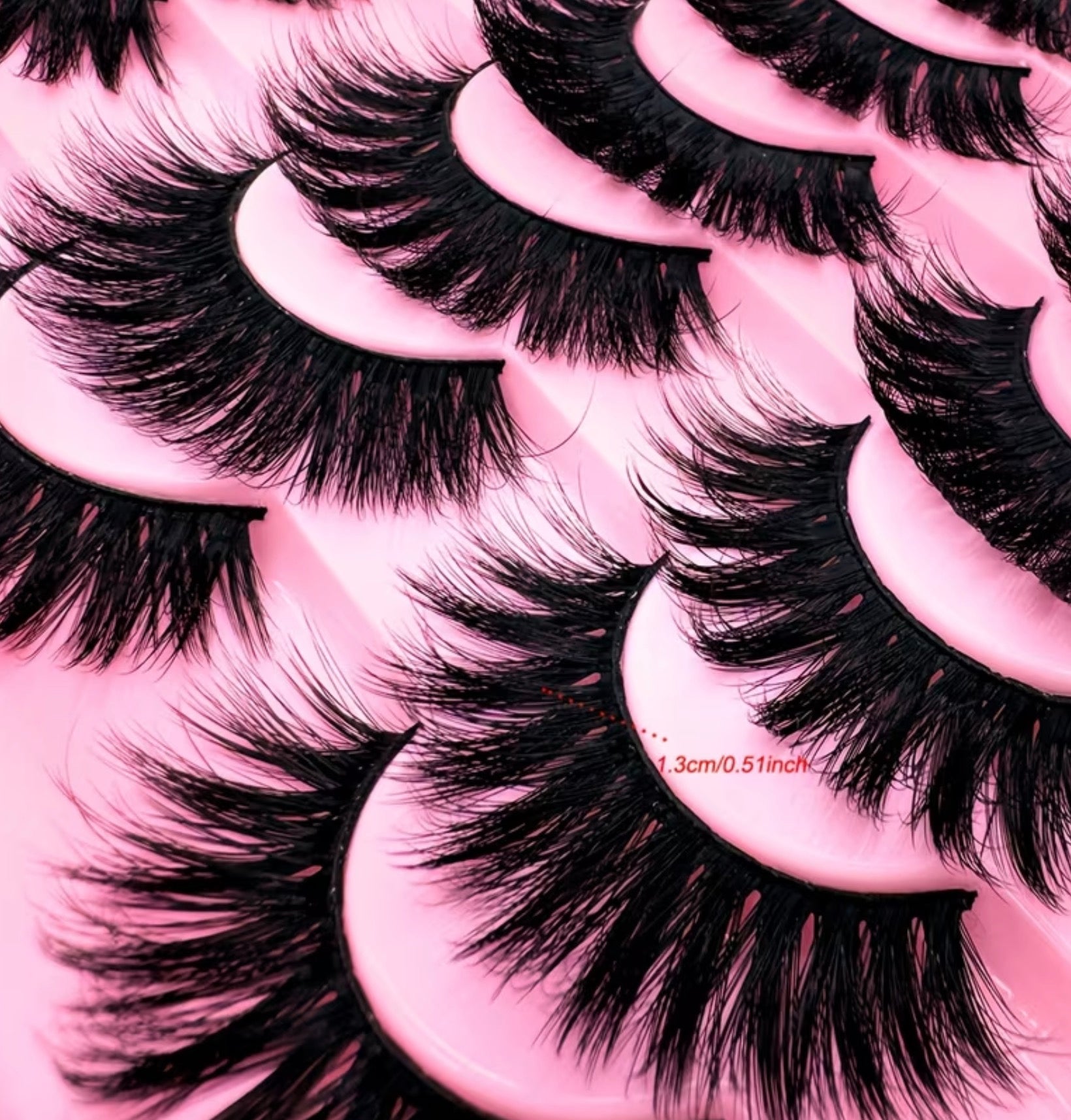20 Pairs Voluminous False Eyelash Extensions